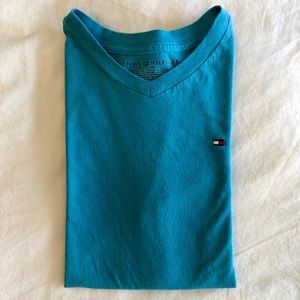 Tommy Hilfiger Boy’s Short Sleeve V Neck T…